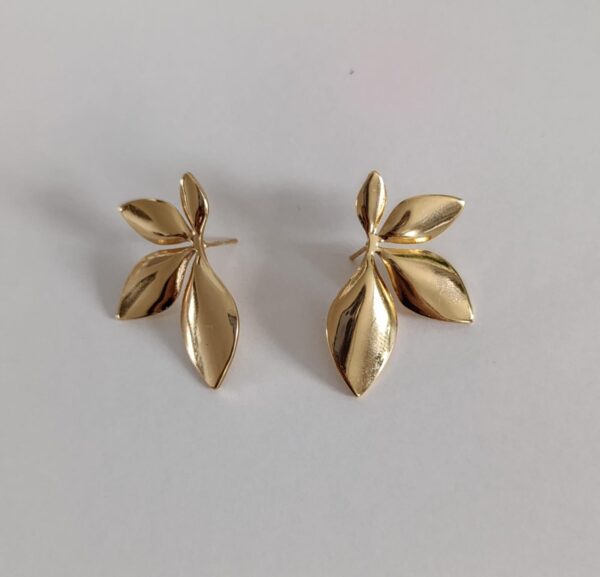 Boucles D'oreilles demi fleure chic