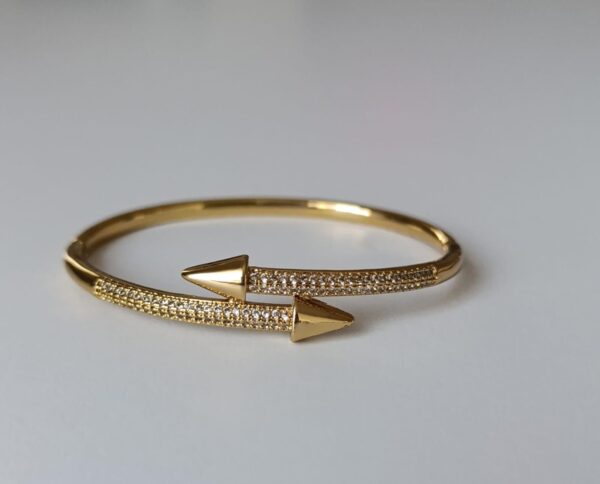 Bracelet Flèche Doré Etincelant